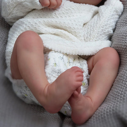 12"&16" Full Body Silicone Baby Doll Girl Pius with A Realistic Birth Mark Just like A Real Baby