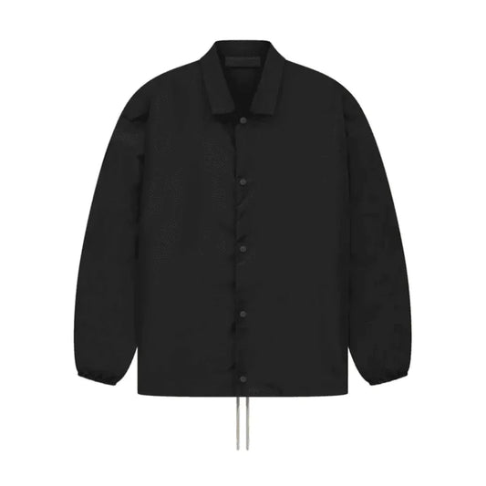 Fear Of God Essentials Coaches Jacket Black