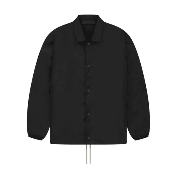 Fear Of God Essentials Coaches Jacket Black