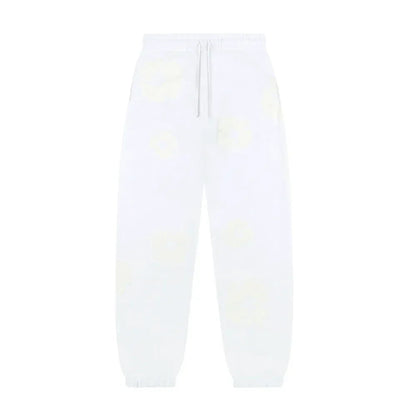 Denim Tears Mono Cotton Wreath Sweatpants White