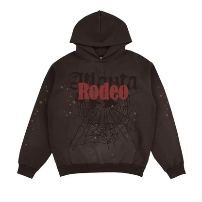 Travis Scott Cactus Jack x Sp5der Days Before Rodeo Hoodie Brown