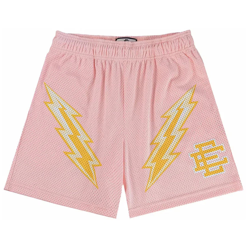 Eric Emanuel EE Short Rose Quartz/Yellow Bolt