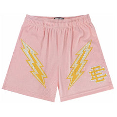 Eric Emanuel EE Short Rose Quartz/Yellow Bolt
