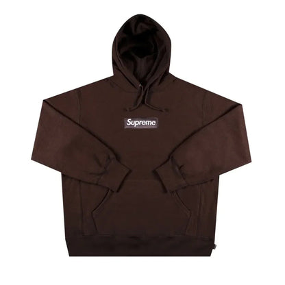Supreme Box Logo Hooded Sweatshirt FW21 Dark Brown