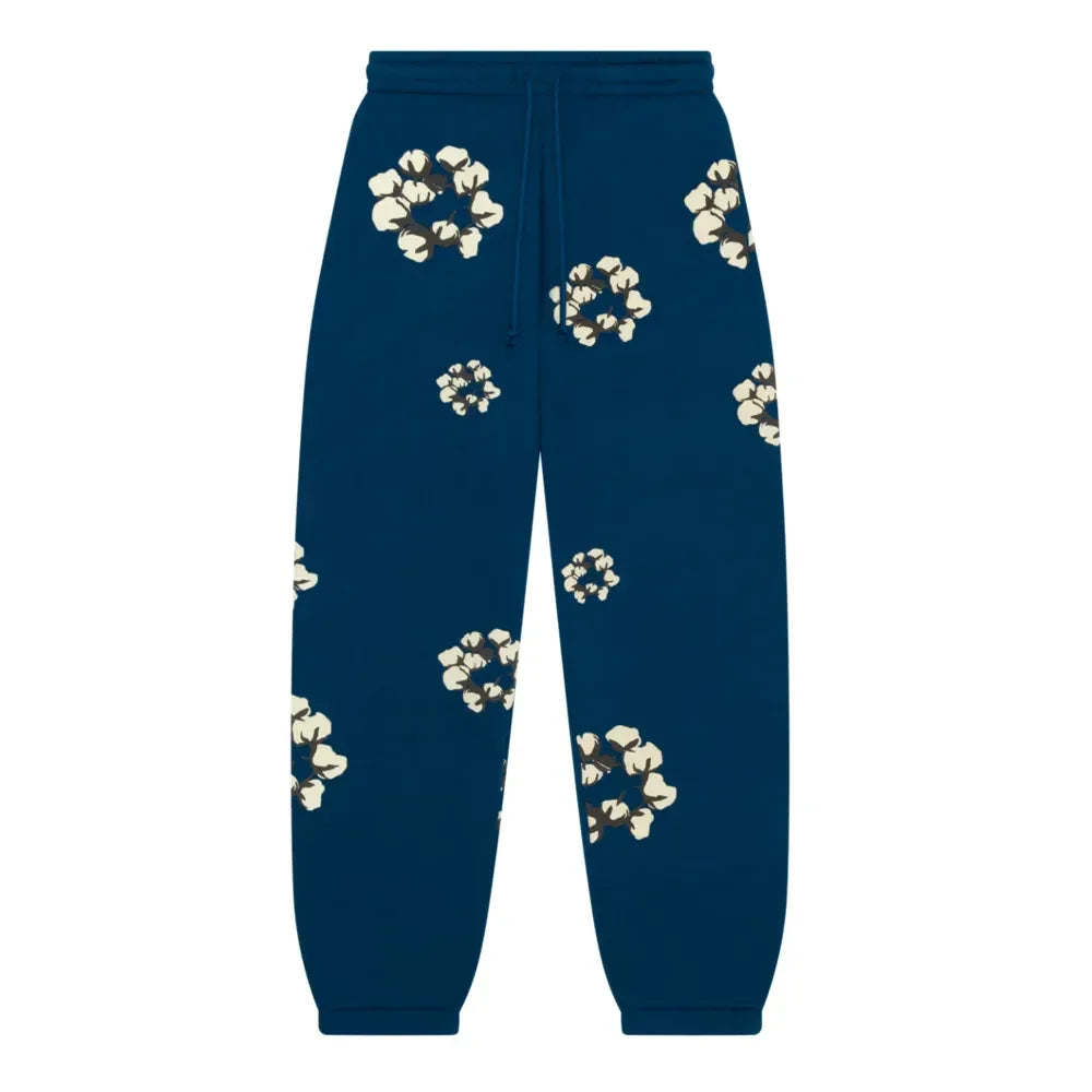 Denim Tears xCPFM Cactus Tears Wreath Sweatpants Navy