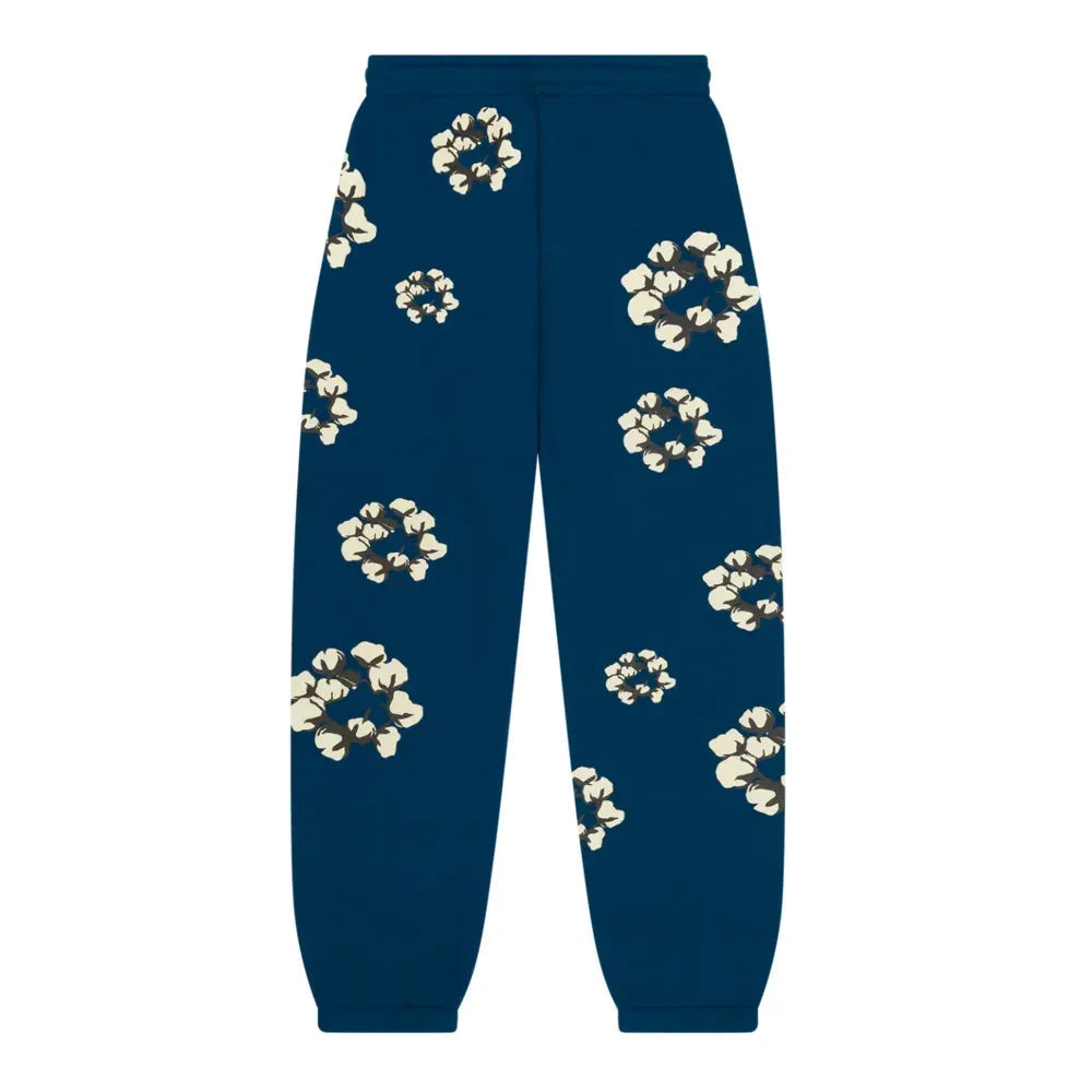 Denim Tears xCPFM Cactus Tears Wreath Sweatpants Navy