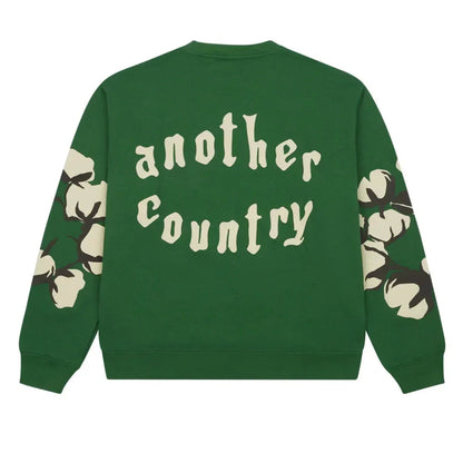 Denim Tears xCPFM Cactus Tears Crewneck Green