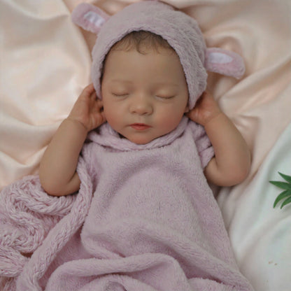 Free customized birth certificate12''/16'' Flexible Full Body Silicone Infant Realistic Baby Boy or Girl Varer and Maltar, Handmade Soft Reborn Baby DollPurchase and get permanent VIP service!