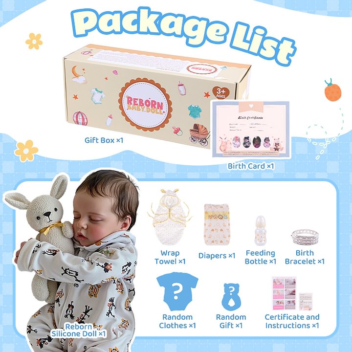 12"&16" Solid Platinum Liquid Full Silicone Reborn Baby Boy or Girl Doll Mykel, Extremely Flexible and Reusable Silicone By Dollreborns®
