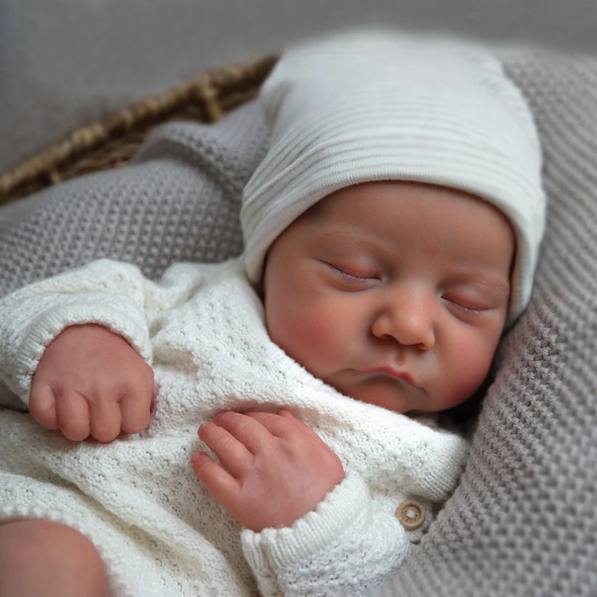 12"&16" Full Body Silicone Baby Doll Girl Pius with A Realistic Birth Mark Just like A Real Baby