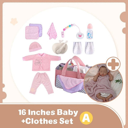 Free customized birth certificate12''/16'' Flexible Full Body Silicone Infant Realistic Baby Boy or Girl Varer and Maltar, Handmade Soft Reborn Baby DollPurchase and get permanent VIP service!