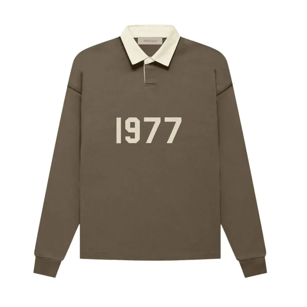Fear Of God Essentials Henley Rugby Wood