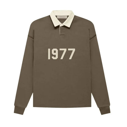 Fear Of God Essentials Henley Rugby Wood