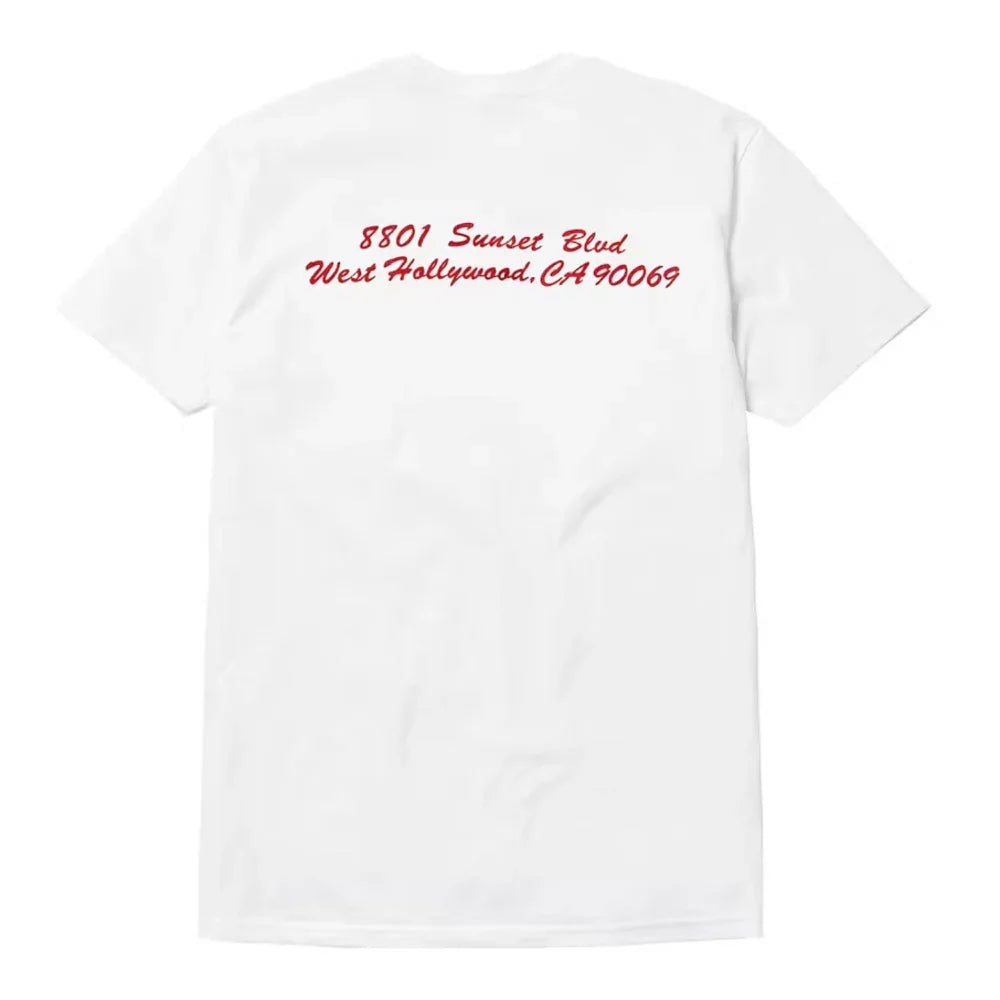 Supreme West Hollywood Box Logo Tee White