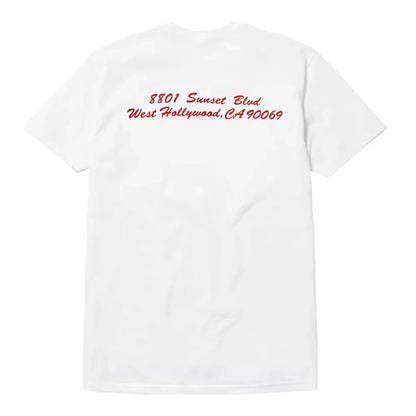 Supreme West Hollywood Box Logo Tee White