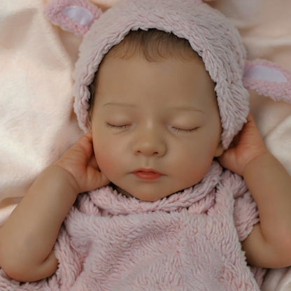 Free customized birth certificate12''/16'' Flexible Full Body Silicone Infant Realistic Baby Boy or Girl Varer and Maltar, Handmade Soft Reborn Baby DollPurchase and get permanent VIP service!