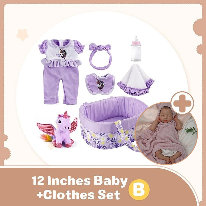 Free customized birth certificate12''/16'' Flexible Full Body Silicone Infant Realistic Baby Boy or Girl Varer and Maltar, Handmade Soft Reborn Baby DollPurchase and get permanent VIP service!